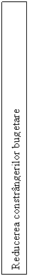 Text Box: Reducerea constrangerilor bugetare