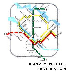 Text Box:  
HARTA METROULUI BUCURESTEAN

